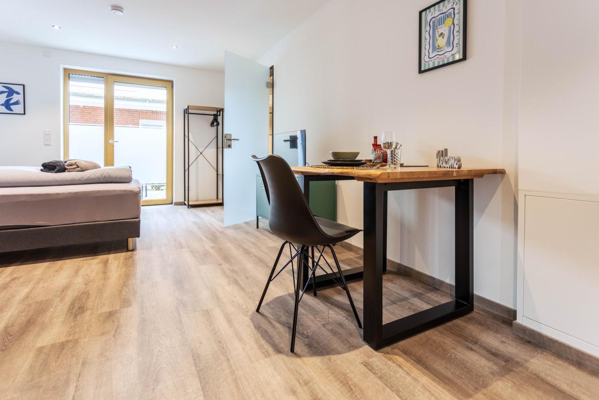 City-Apparte Boarding -Studios- Dein Flexibles Zuhause In Gronau Gronau  Dış mekan fotoğraf