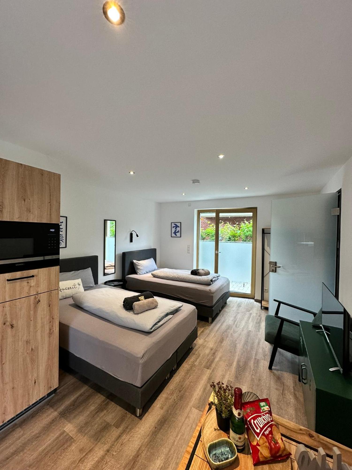 City-Apparte Boarding -Studios- Dein Flexibles Zuhause In Gronau Gronau  Dış mekan fotoğraf